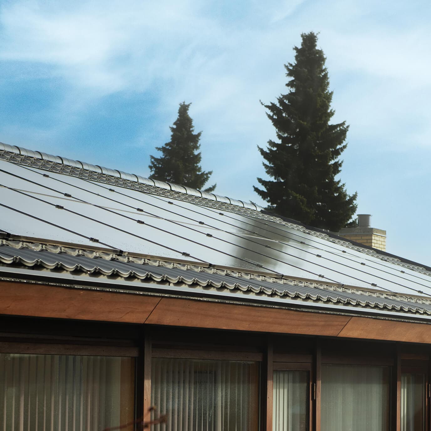 Solceller på hustag