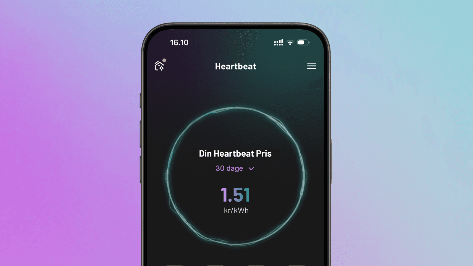 Heartbeat intelligent energioptimering på væg
