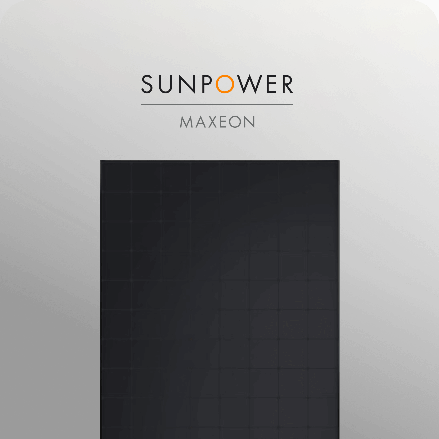 Sunpower Maxeon 3 solcellepaneler på tag med pool