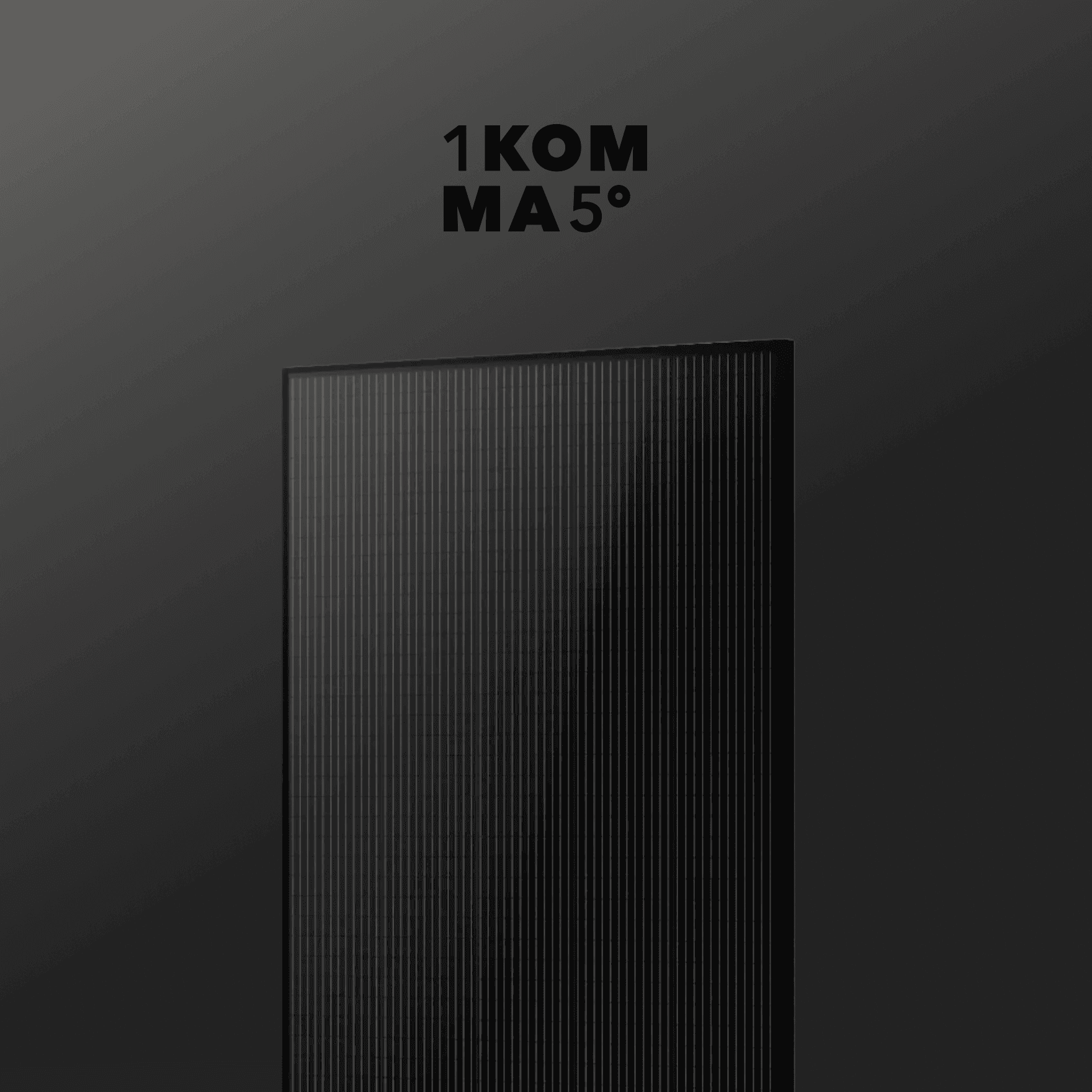 1KOMMA5 full black solcellepanel