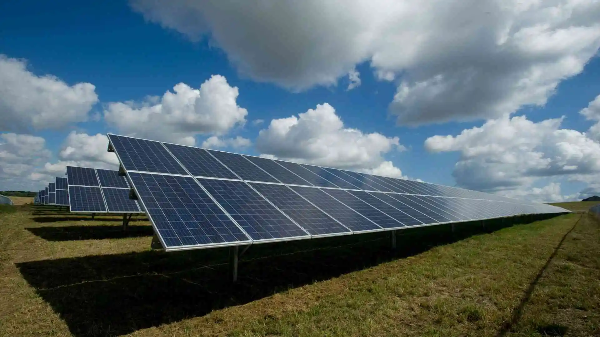 Solceller på jorden