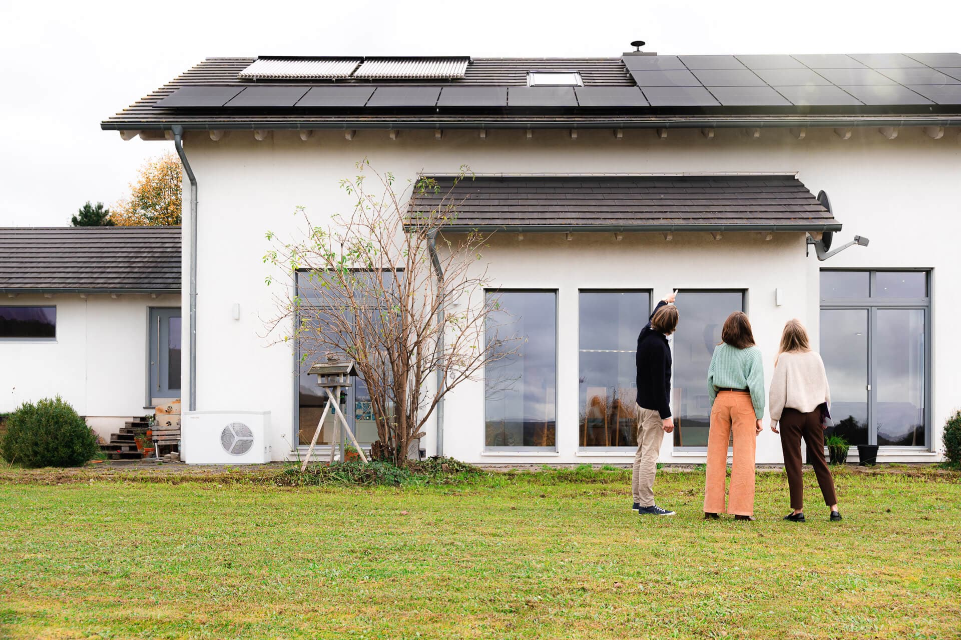 Daikin varmepumpe i showroom