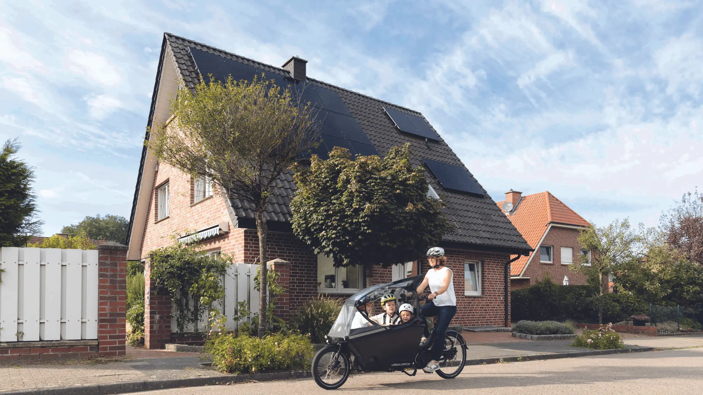 Carport med solceller