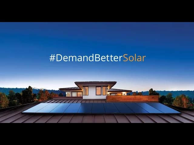 SunPower - Demand better solar